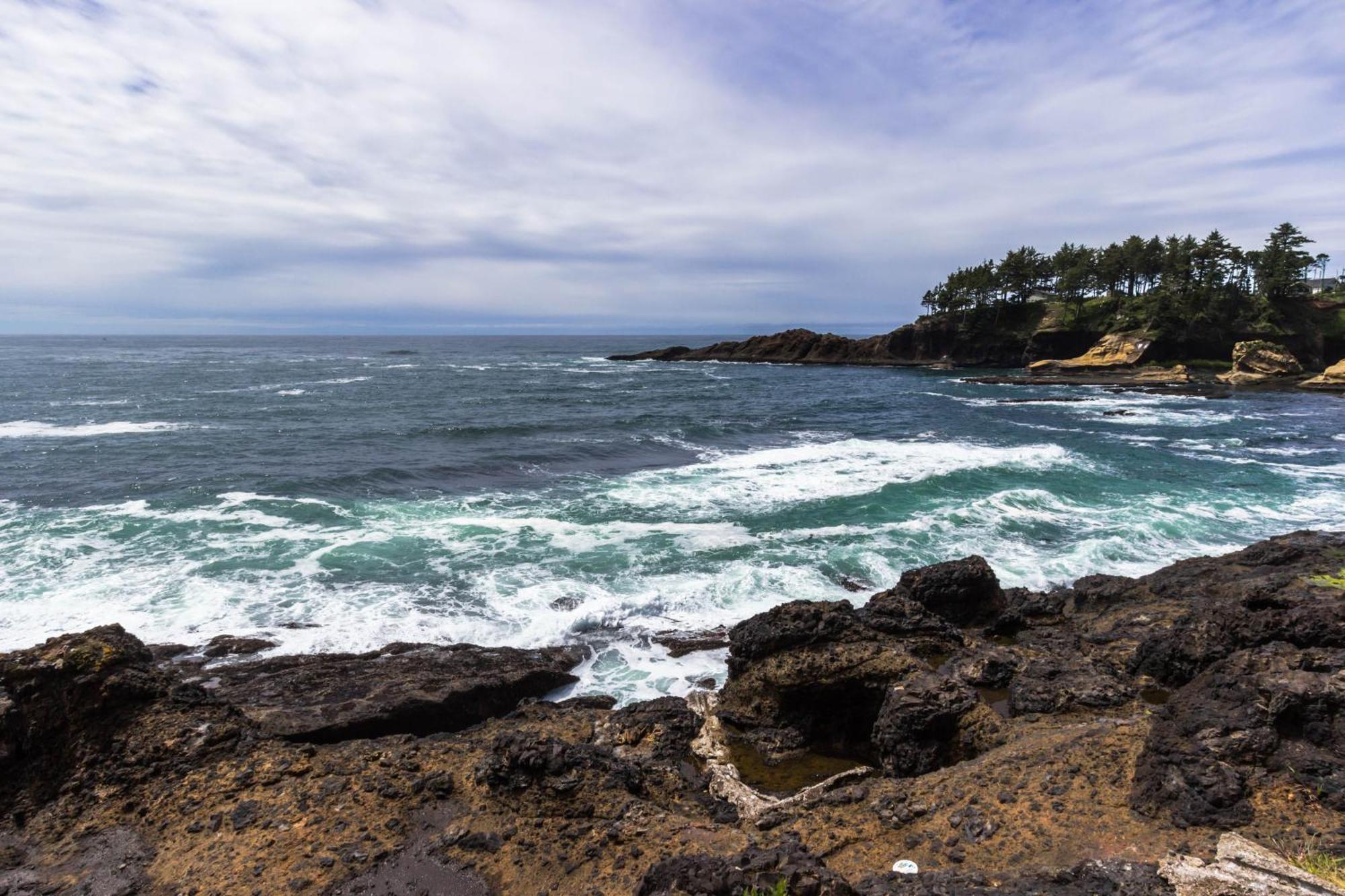 Captain'S Quarters And Cabins Depoe Bay Cameră foto